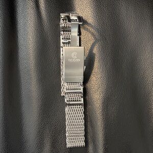 Silver Mesh Strap Watch